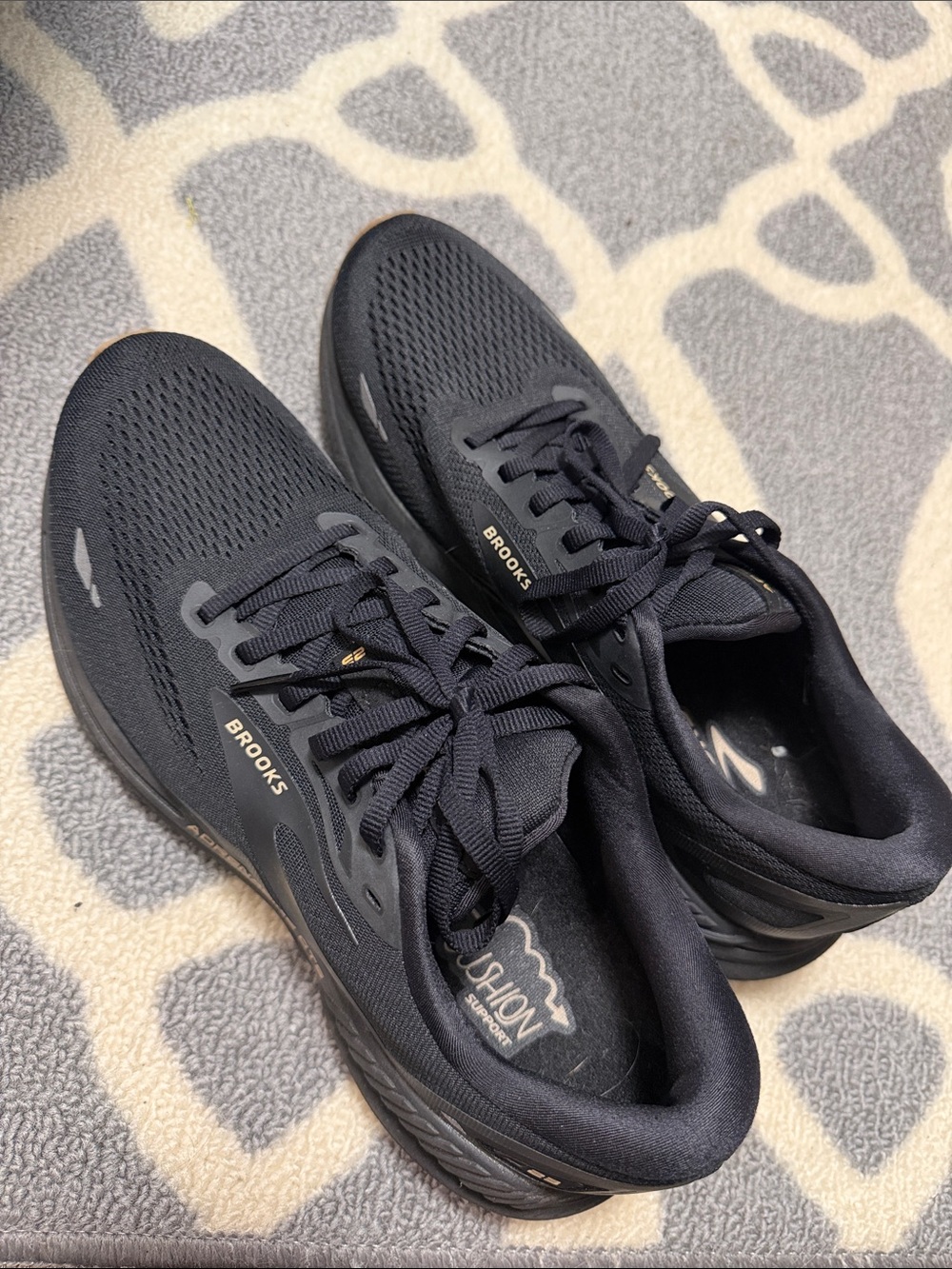 Brooks Men’s Athletic Running Shoes - Black